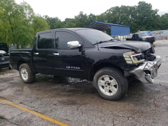 1N6BA0ED9BN320602 - 2011 NISSAN TITAN S BLACK photo 4