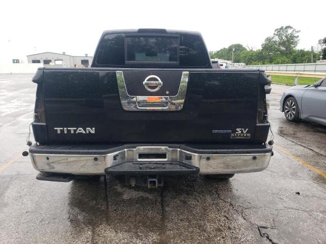 1N6BA0ED9BN320602 - 2011 NISSAN TITAN S BLACK photo 6