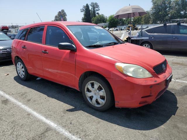 2T1KR32E53C035443 - 2003 TOYOTA COROLLA MA XR RED photo 4