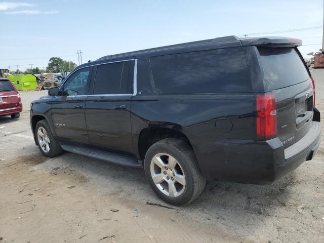 1GNSCJKC4FR698976 - 2015 CHEVROLET SUBURBAN C1500 LT BLACK photo 2