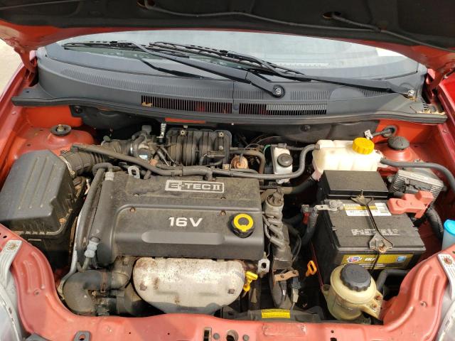 KL1TD56607B149797 - 2007 CHEVROLET AVEO BASE Bordo foto 11