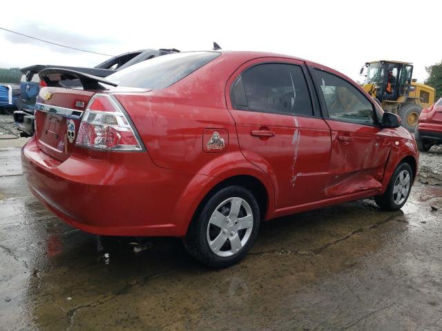 KL1TD56607B149797 - 2007 CHEVROLET AVEO BASE Bordo foto 3