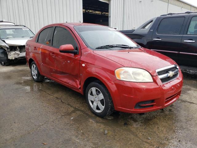 KL1TD56607B149797 - 2007 CHEVROLET AVEO BASE Bordo foto 4