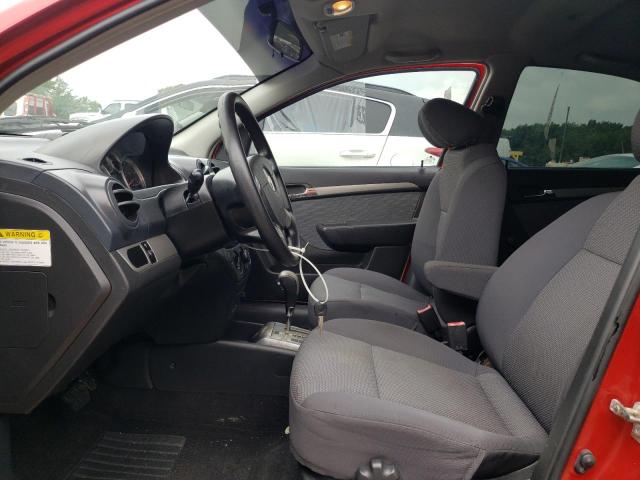 KL1TD56607B149797 - 2007 CHEVROLET AVEO BASE Bordo foto 7