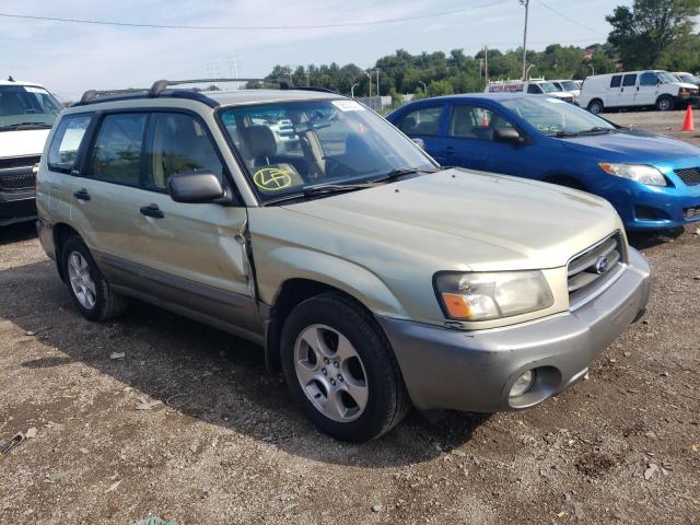 JF1SG65614H741257 - 2004 SUBARU FORESTER 2.5XS Yaşıl foto 4