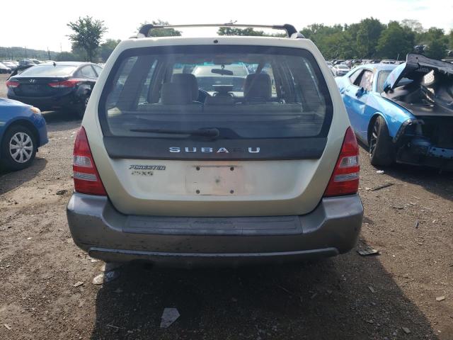 JF1SG65614H741257 - 2004 SUBARU FORESTER 2.5XS Yaşıl foto 6