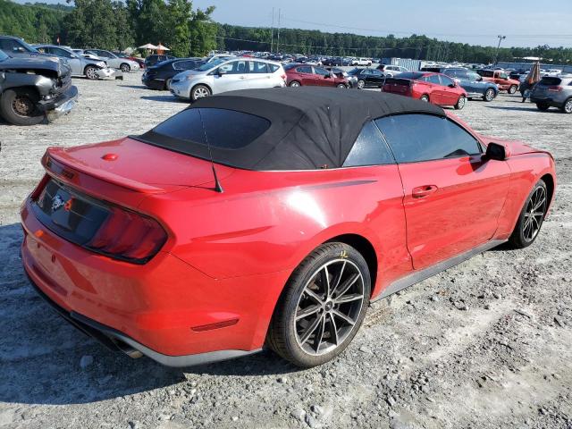 1FATP8UH1J5123999 - 2018 FORD MUSTANG RED photo 3