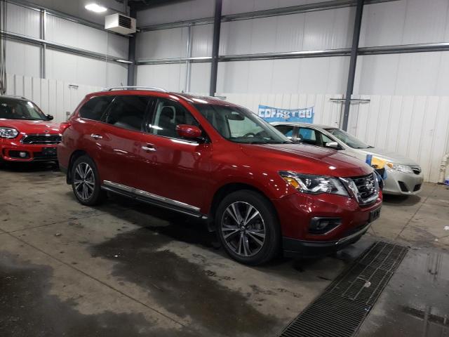 5N1DR2MM5JC663902 - 2018 NISSAN PATHFINDER S RED photo 4