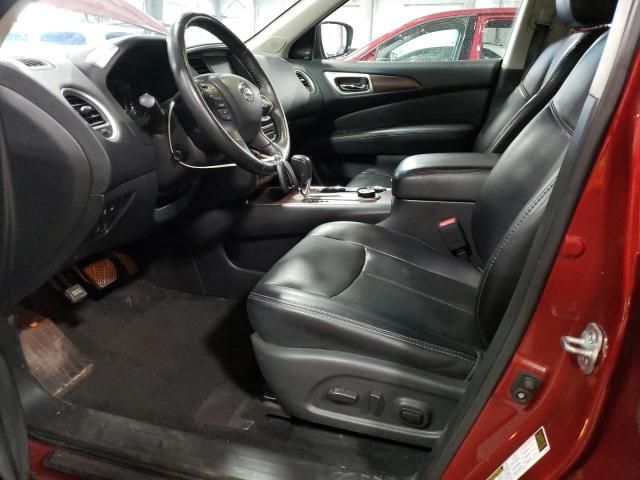 5N1DR2MM5JC663902 - 2018 NISSAN PATHFINDER S RED photo 7