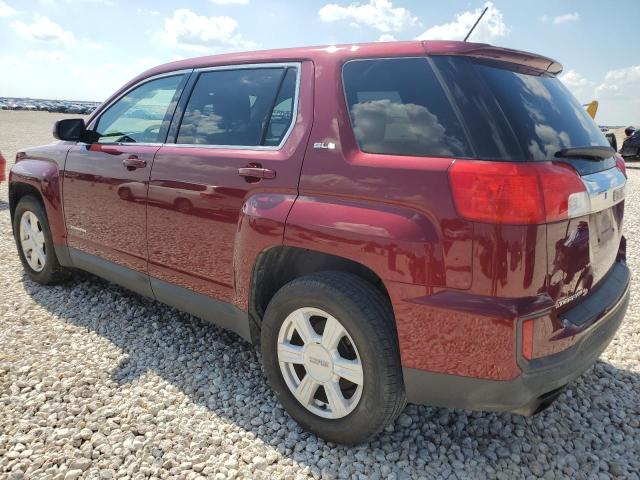 2GKALMEK6G6353409 - 2016 GMC TERRAIN SLE MAROON photo 2