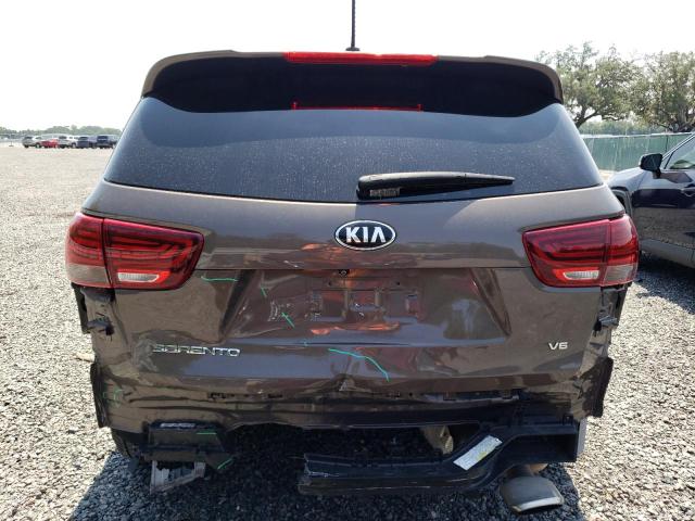 5XYPG4A51LG614596 - 2020 KIA SORENTO S BROWN photo 6