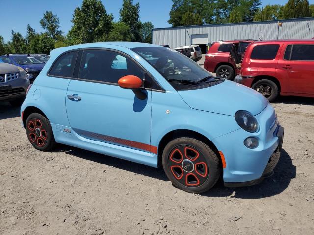 3C3CFFGE4FT741249 - 2015 FIAT 500 ELECTRIC BLUE photo 4