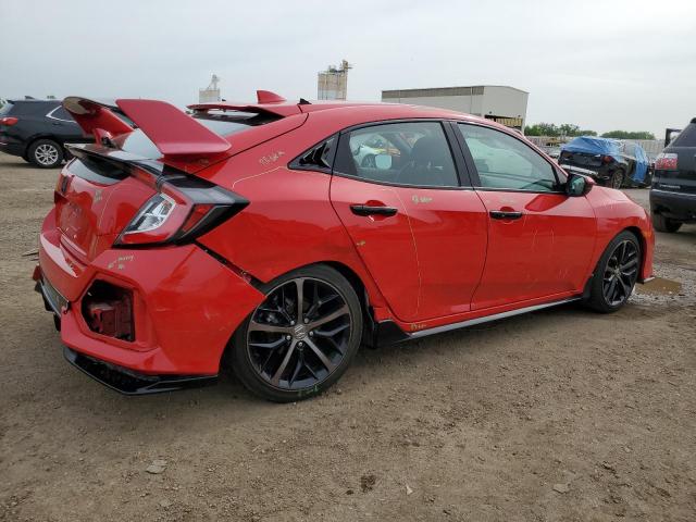 SHHFK7H47MU206569 - 2021 HONDA CIVIC SPORT 红色 照片 3