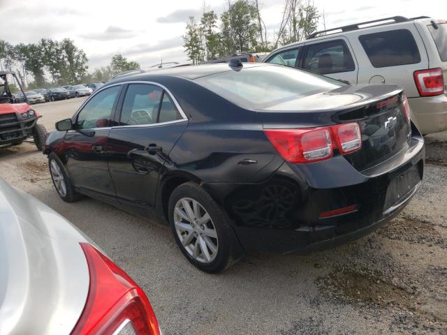 1G11G5SX2DU118839 - 2013 CHEVROLET MALIBU 3LT BLACK photo 2