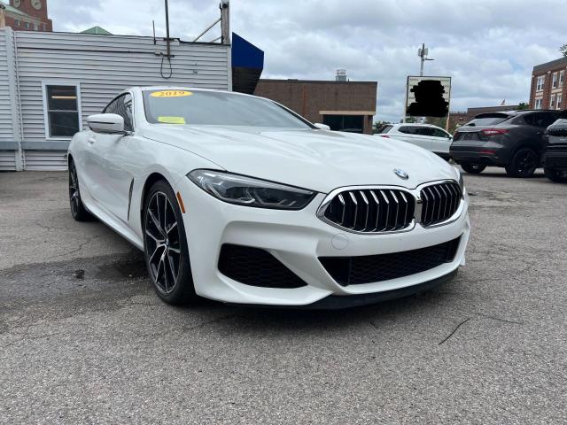 WBABC4C51KBU96767 - 2019 BMW M850XI WHITE photo 1