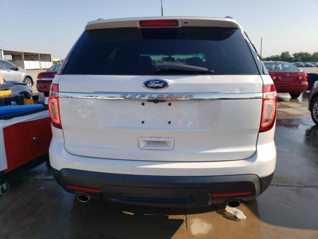 1FM5K7F85EGC22968 - 2014 FORD EXPLORER LIMITED WHITE photo 6