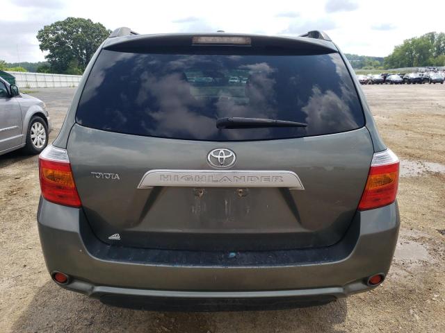 JTEDA41A992003778 - 2009 TOYOTA HIGHLANDER GREEN photo 6