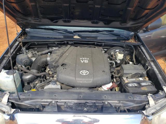 5TFJU4GN7EX061684 - 2014 TOYOTA TACOMA DOUBLE CAB PRERUNNER CHARCOAL photo 11