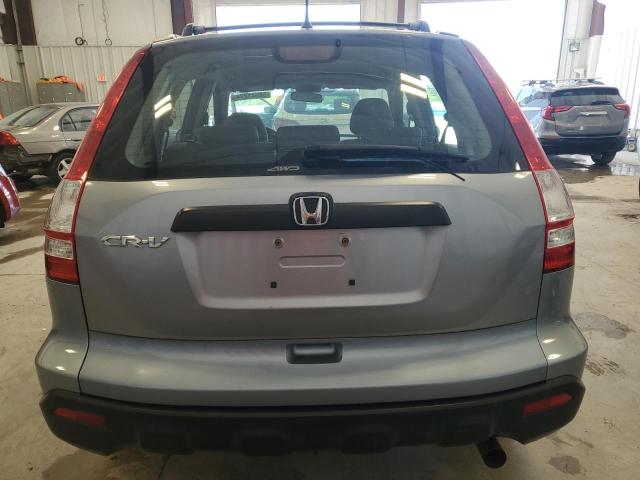 5J6RE48389L020209 - 2009 HONDA CR-V LX BLUE photo 6