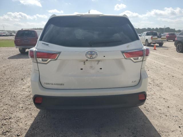 5TDZKRFH5FS063118 - 2015 TOYOTA HIGHLANDER LE WHITE photo 6