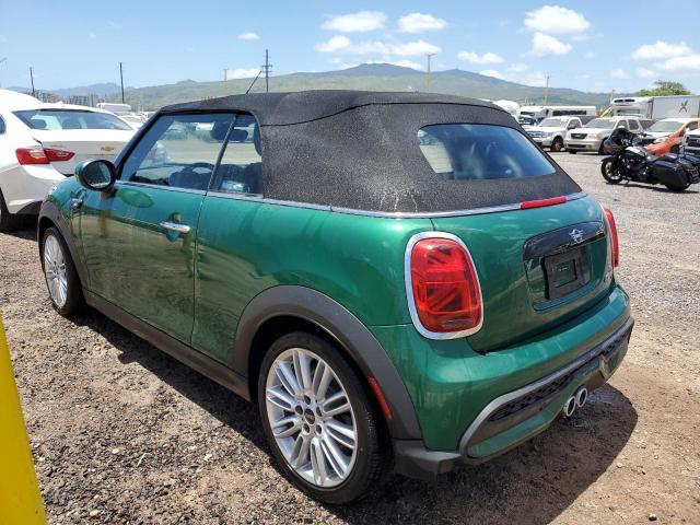 WMW43DL01R3S00700 - 2024 MINI COOPER S GREEN photo 2