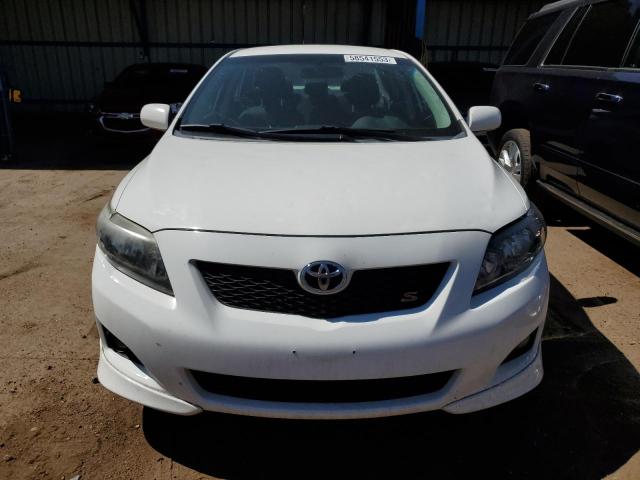 2T1BU4EE7AC487830 - 2010 TOYOTA COROLLA BASE WHITE photo 5