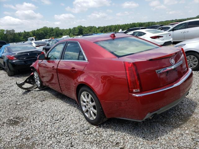 1G6DJ577X90150986 - 2009 CADILLAC CTS BURGUNDY photo 2