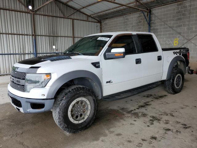 1FTFW1R68EFC23963 - 2014 FORD F150 SVT RAPTOR WHITE photo 1