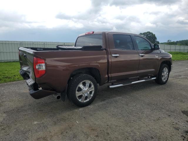 5TFAW5F15EX378605 - 2014 TOYOTA TUNDRA CREWMAX PLATINUM 棕色 照片 3
