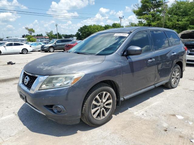 5N1AR2MM3DC604077 - 2013 NISSAN PATHFINDER S CHARCOAL photo 1