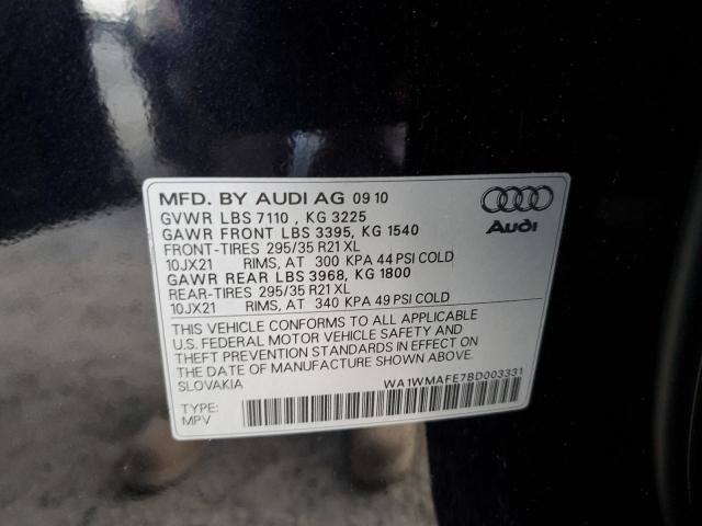 WA1WMAFE7BD003331 - 2011 AUDI Q7 PRESTIGE 黑色 照片 13