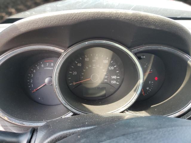 5XYKUDA6XCG245202 - 2012 KIA SORENTO EX შავი ფოტო 9