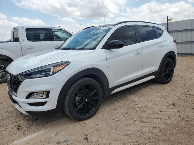 KM8J33AL0KU938853 - 2019 HYUNDAI TUCSON LIMITED WHITE photo 1