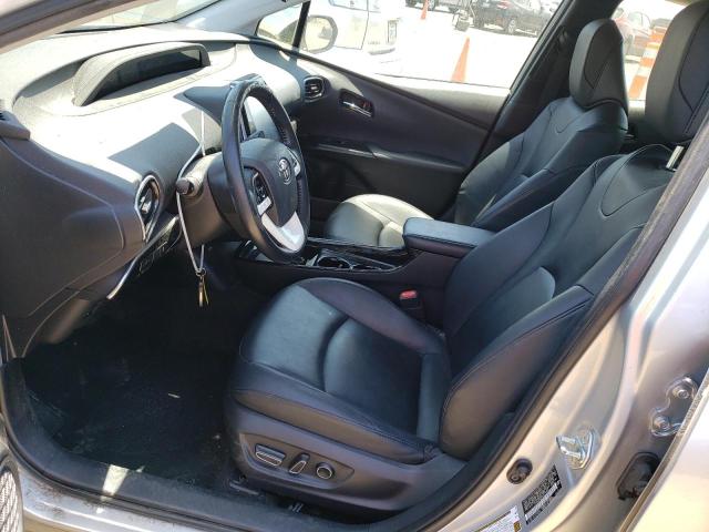 JTDKARFP0J3076283 - 2018 TOYOTA PRIUS PRIM SILVER photo 7