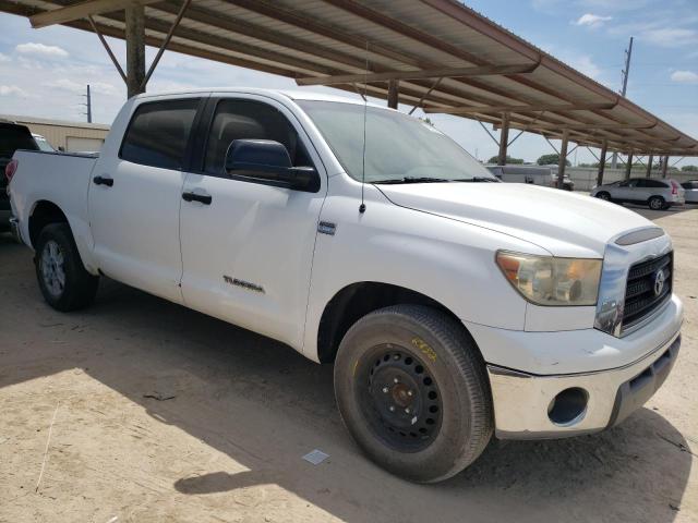 5TFET54138X023692 - 2008 TOYOTA TUNDRA CREWMAX WHITE photo 4