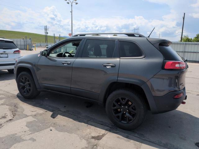 1C4PJMBS4FW780401 - 2015 JEEP CHEROKEE TRAILHAWK GRAY photo 2