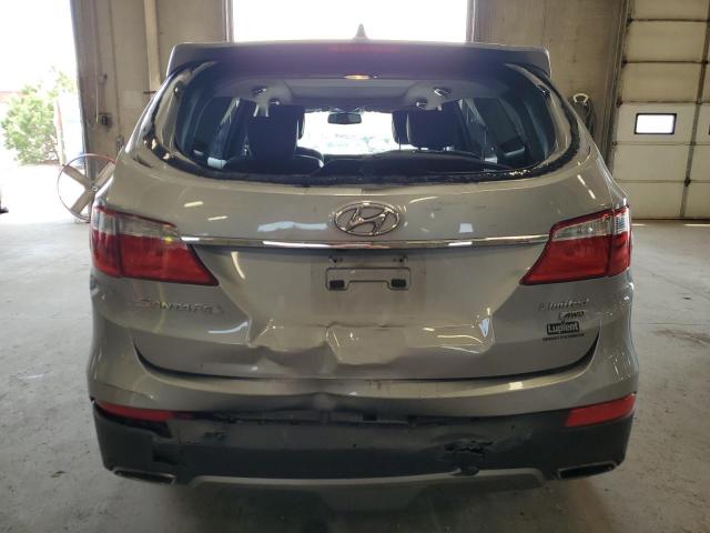 KM8SRDHFXDU018272 - 2013 HYUNDAI SANTA FE LIMITED GRAY photo 6