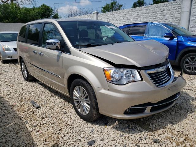 2C4RC1CG6DR691933 - 2013 CHRYSLER TOWN & COU TOURING L BEIGE photo 4