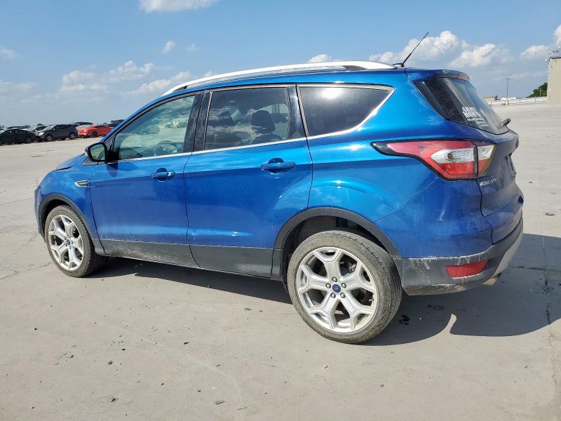 1FMCU0JD7HUE32989 - 2017 FORD ESCAPE TITANIUM ლურჯი ფოტო 2