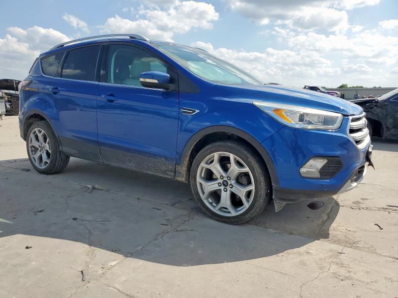 1FMCU0JD7HUE32989 - 2017 FORD ESCAPE TITANIUM ლურჯი ფოტო 4