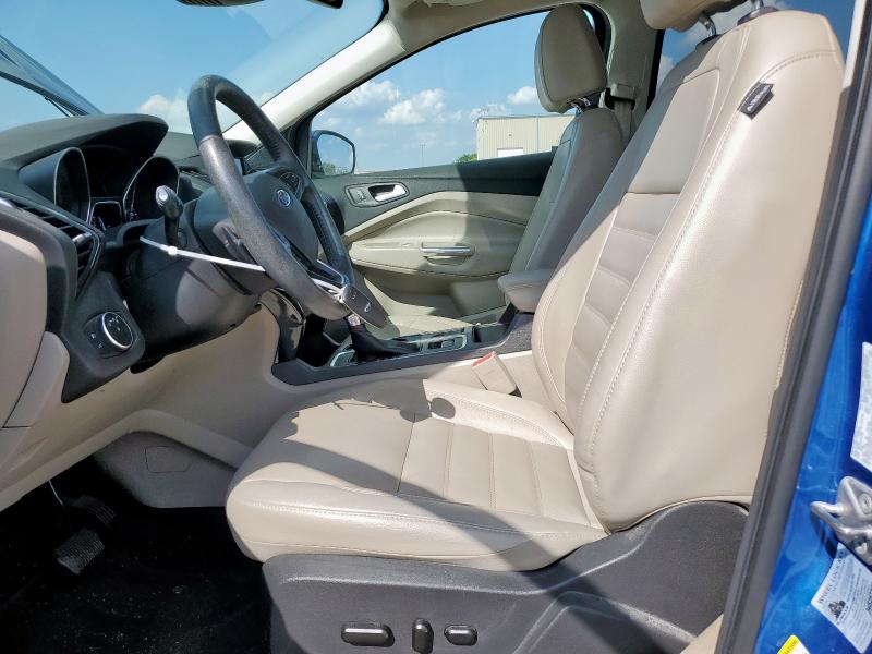 1FMCU0JD7HUE32989 - 2017 FORD ESCAPE TITANIUM ლურჯი ფოტო 7