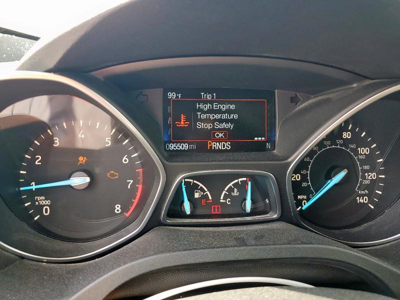 1FMCU0JD7HUE32989 - 2017 FORD ESCAPE TITANIUM ლურჯი ფოტო 9