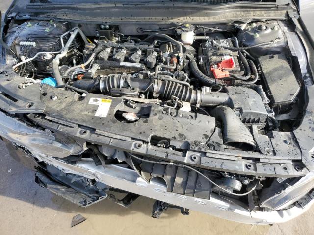 1HGCV1F16KA153503 - 2019 HONDA ACCORD LX GRAY photo 11