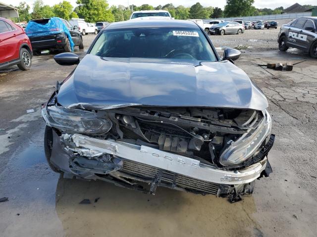 1HGCV1F16KA153503 - 2019 HONDA ACCORD LX GRAY photo 5