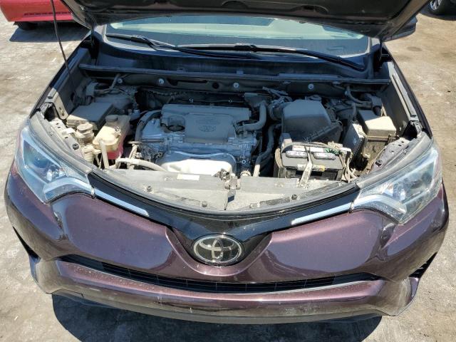 2T3ZFREV9HW369414 - 2017 TOYOTA RAV4 LE PURPLE photo 12