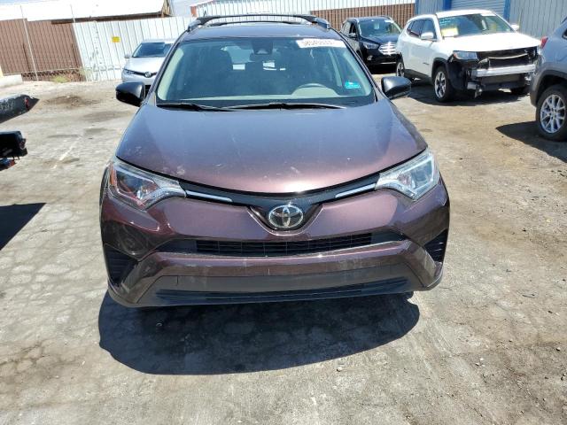 2T3ZFREV9HW369414 - 2017 TOYOTA RAV4 LE PURPLE photo 5