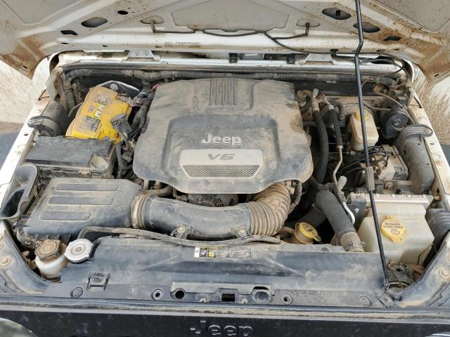 1C4BJWDG6HL509732 - 2017 JEEP WRANGLER U SPORT WHITE photo 11