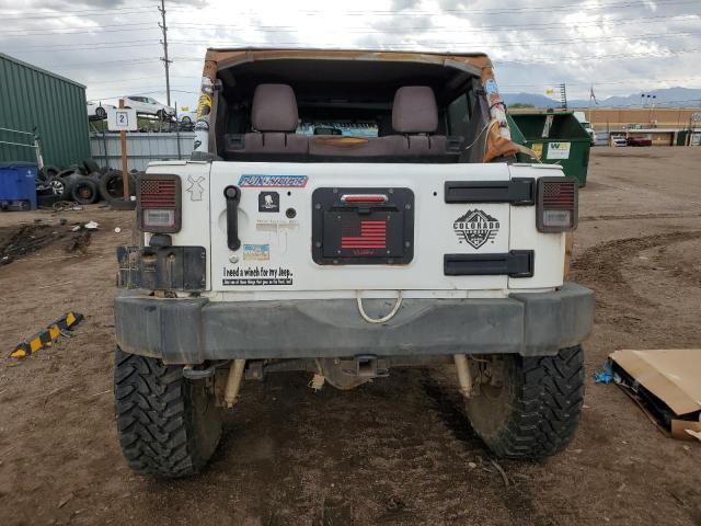 1C4BJWDG6HL509732 - 2017 JEEP WRANGLER U SPORT WHITE photo 6