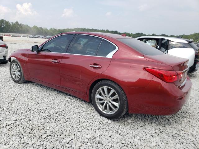 JN1BV7AP3EM682244 - 2014 INFINITI Q50 BASE RED photo 2