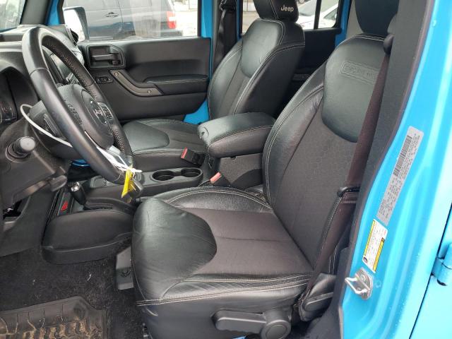 1C4BJWDG7HL566263 - 2017 JEEP WRANGLER U SPORT BLUE photo 7